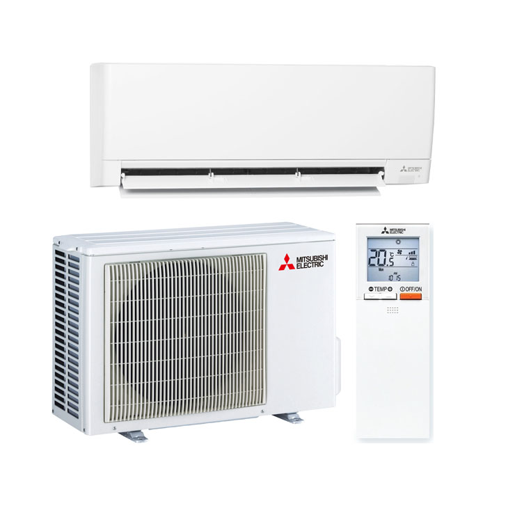 Climatisation réversible MITSUBISHI ELECTRIC MSZ-AY-VGK + MUZ-AY-VG - Inverter Compact - R32