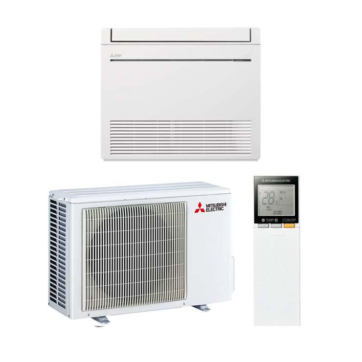 Climatisation réversible console MITSUBISHI ELECTRIC MFZ-KW-VG - Hyper Heating - Design + - R32