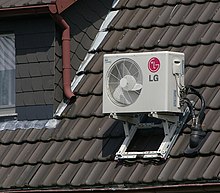 climatisation sur toiture
